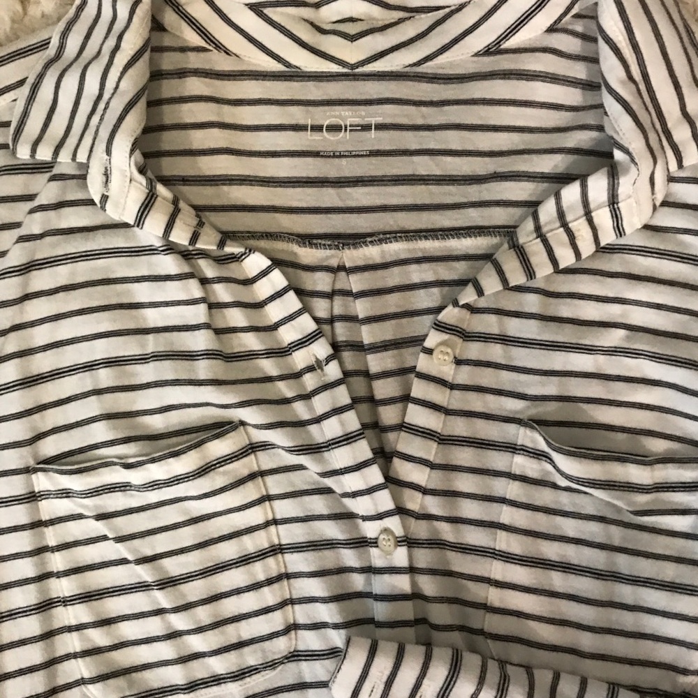 Loft long sleeve button up